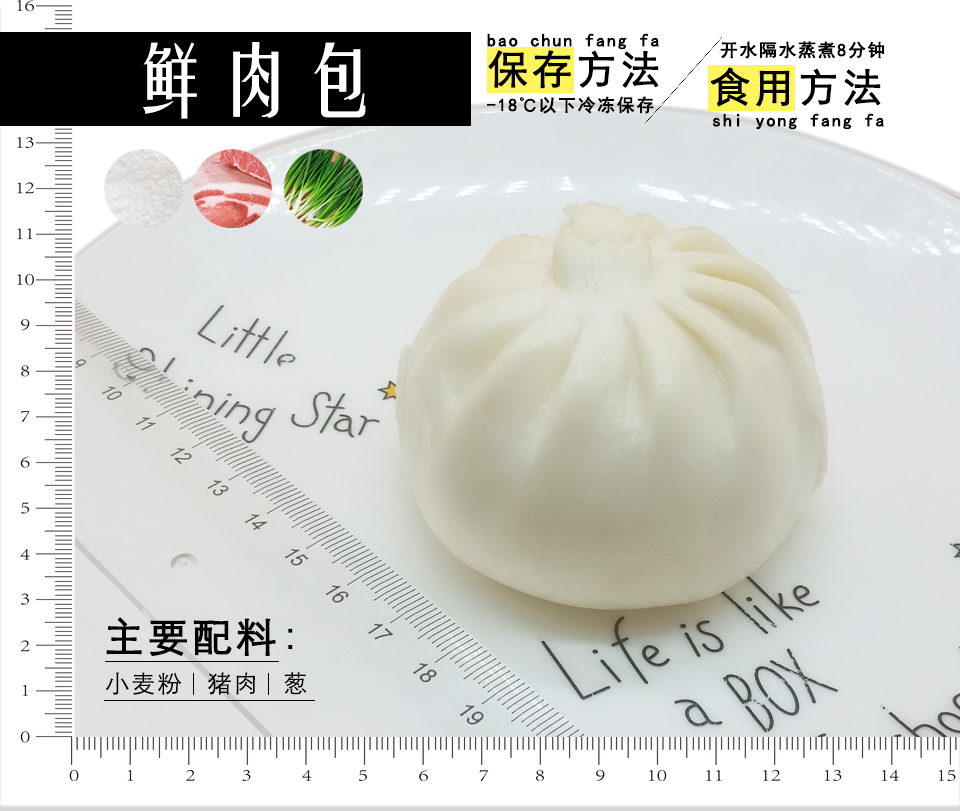 鮮肉包說明